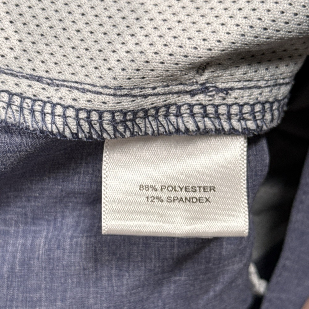 Peter Millar Shorts Mens 35 Blue Performance Unlined Cargo Utility Swim Trunks - Picture 6 of 10
